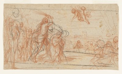 Martyrium eines Heiligen von Andrea Sacchi